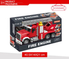 Wholesale Friction Truck Children Miniature Fire Mini Car Toys Model with Light Sound