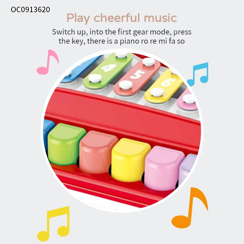 Wholesale Educational Children's Baby Musical Instrument Xylophone Portable Toy Keyboard Electronic Piano