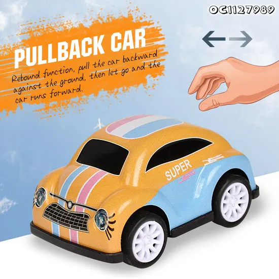 Wholesale Children Mini Diecast 12 Pieces Children Die Cast Metal Racing Car Model Custom Toys for Kids