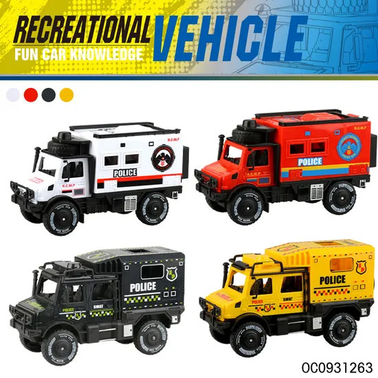 Wholesale 8PCS Educational Plastic Friction Kids Car Vehicle Toy
