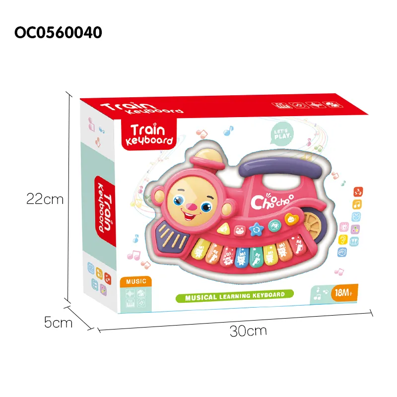 Wholesale Funny Baby Playing Musical Interactive Piano Rainbow Keyboard Toy for Babies