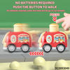 Wholesale Plastic Children Cute Friction Baby Cartoon Car Gifts Small Mini Funny Baby Toys