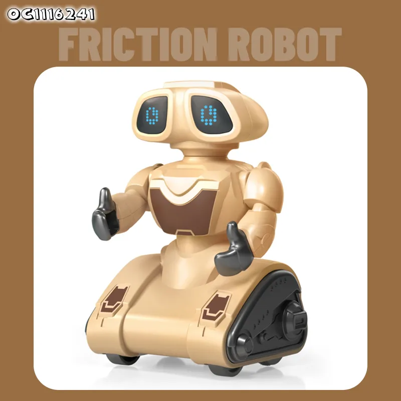 Wholesale Electric Educational Intelligent Interactive Plastic Dancing Electric Singing LED Robot for Kids