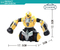 Wholesale Interactive Intelligent Small Robot Electronic Transforming Robot for Kids