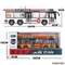 Wholesale Children Friction Miniature Bus Baby Car Toy Model with Sound Light