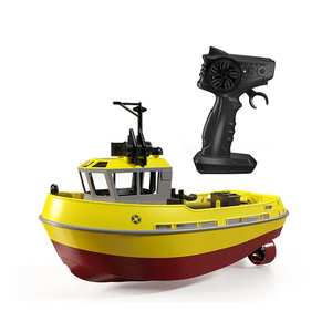 Wholesale 1: 72 Scale Plastic High Speed Mini Electric Racing Remote Control RC Model Toys Boat for Kid