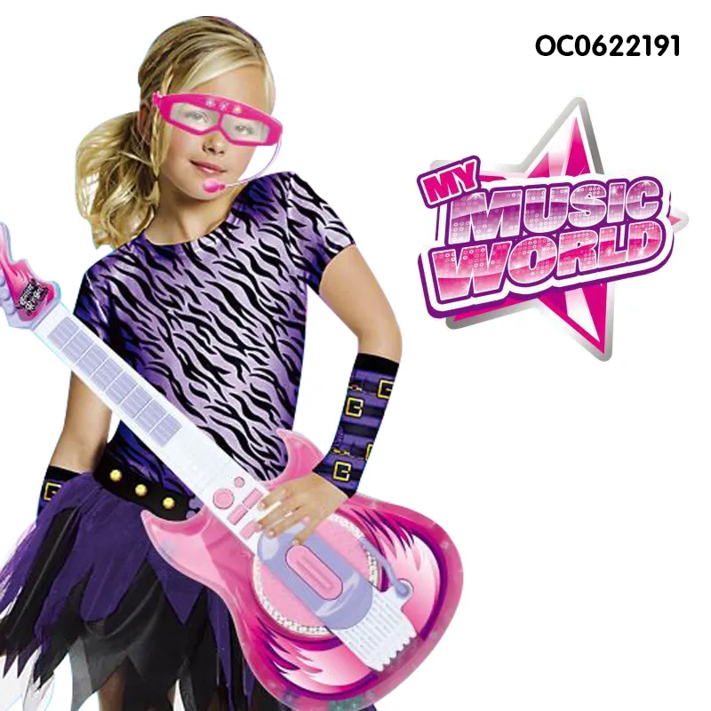 Wholesale Electric Sensory Children Guitar Interactive Musical Instruments Toys