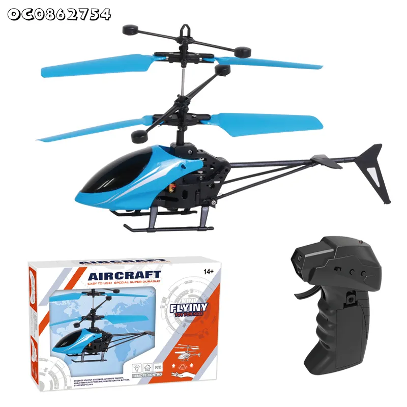 Wholesale Mini LED RC Small Remote Control Hand Gesture Flying Toys Helicopter with Light