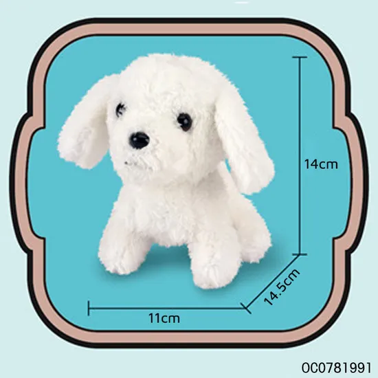 Wholesale Stuffed Pet Pretend Play Kids Dog Plush Toys for Kids