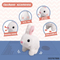 Wholesale Stuffed Electric Walking Interactive Plush Children Custom Rabbit Plush Toy Doll