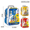 2in1 Trolley Suitcase Electronic Track Garage Parking Lot Kids Classic Toys with 6PCS Mini Alloy Car Toys