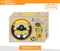 Kids Plastic Steering Wheel Battery Operated Children Educational Steering Wheel Toy with light Music
