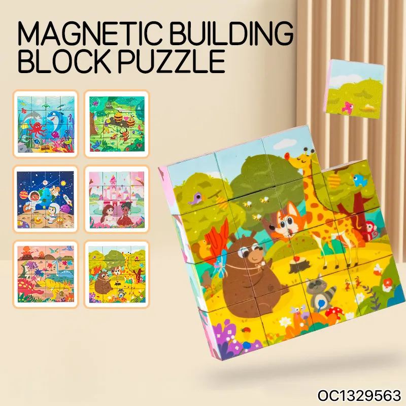 Jigsaw Puzzles Baby Preschool Cognitive Children Educational Learning Toy