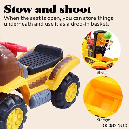 Wholesale Baby Cartoon Animal Lion Electric Ride on Plastic Balance Car