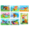 3D Wooden Animals Jigsaw Puzzle Toys Montessori Early Education Plastic Toy for Kids