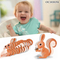 Squirrel Custom Early Educational Jigsaw Puzzles Kids 3D Cardboard Toys for Children Kids DIY Hand on Building Puzzle Reusable