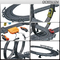 Cool B/O 1/64 Plastic Electric Powered Slot Car Race Track Toy for Children