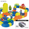 Custom New Trending Creative Building Blocks Toy Set OEM Racing Car Assemble Flexible Track Toy for Kids Colorful Children Gift