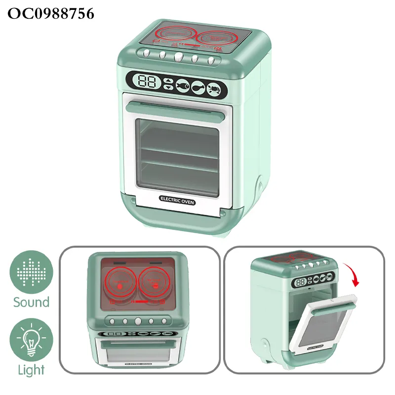 Wholesale Children's Washing Machine Pretend Plastic Children House Play Toys Set with Light and Sound