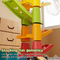 Early Educational Toys Eye Hand Coordination New Baby Sliding Car Track Assembly Toy for Baby