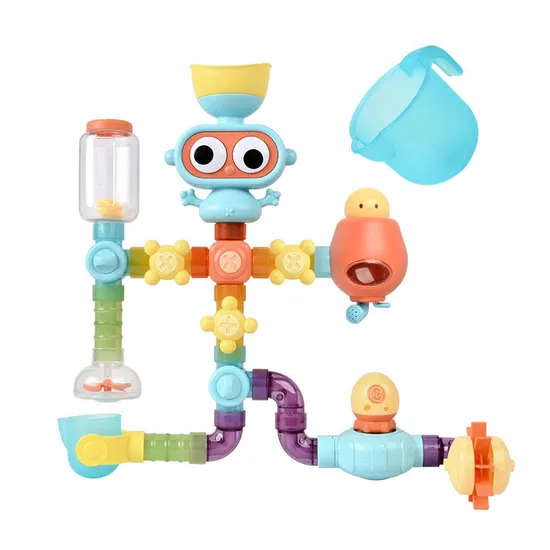 Wholesale Shower Children Water Game Bathroom Baby Bath Shower Wall Plastic Bathtub Toy