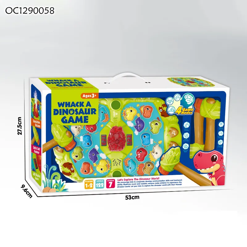 Wholesale Child Kid Educational Montessori Interactive Electric Whack a Mole Hammers Toys