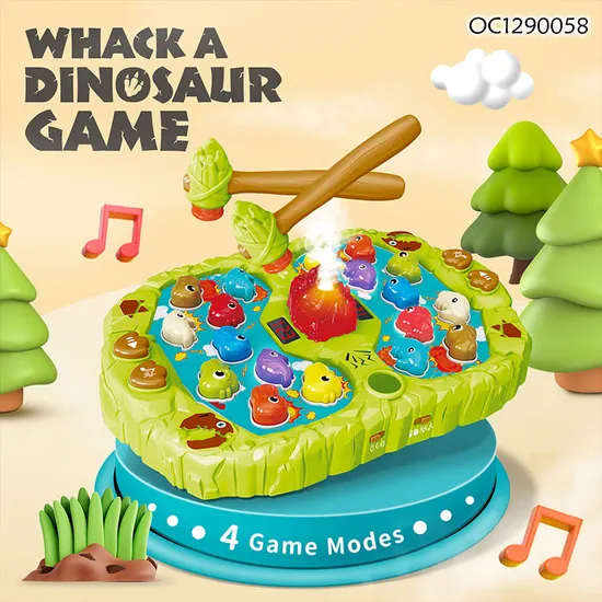 Wholesale Child Kid Educational Montessori Interactive Electric Whack a Mole Hammers Toys