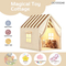 Wholesale Indoor Children Plastic Baby Role Indoor Playground for Kids Camping Playhouse with LED Light