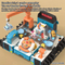 Bus Cars Interactive Interesting Montessori Electric Adventures Game Kids Steering Wheel Toy