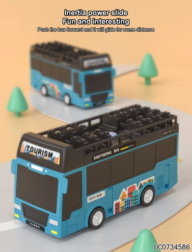 Bus Cars Interactive Interesting Montessori Electric Adventures Game Kids Steering Wheel Toy