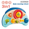 Children Educational Interesting Car Driving Baby Cartoon Steering Wheel Montessori Toy with Light Music