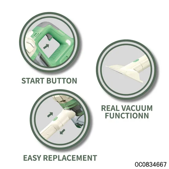 Wholesale Home Electric Cleaner Plastic Children House Play Toy Set for Kids
