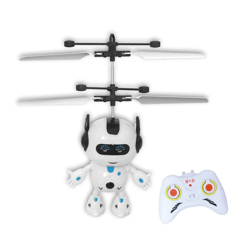Children Aircraft Remote Control Hand Sensor Flying Toys RC Helicopter with Light