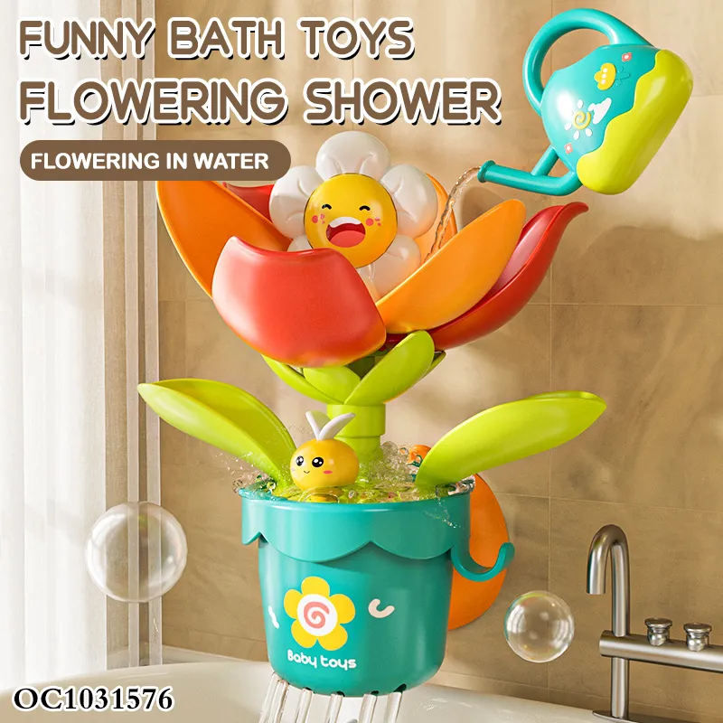 Wholesale Kids Shower Water Flower Bath Baby Water Game Toy for Kids