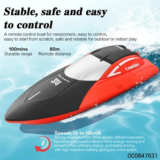 Wholesale Electric Racing Game Toys 2.4G R/C Remote Control Plastic High Speed Toy Boat