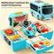 Interesting Interactive Montessori Baby Cartoon Kids Children Educational Steering Wheel Toy