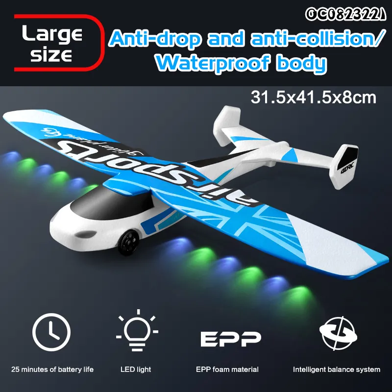 Wholesale Remote Control Foam Flying RC Helicopter Plane with Light