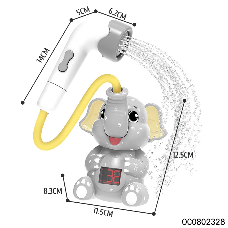 Wholesale Children Bathroom Shower Elephant Flower Sprinkling Baby Bath Spray Water Toys