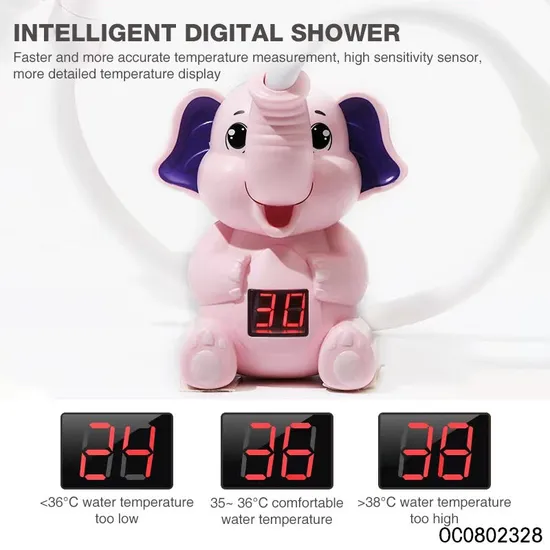 Wholesale Children Bathroom Shower Elephant Flower Sprinkling Baby Bath Spray Water Toys