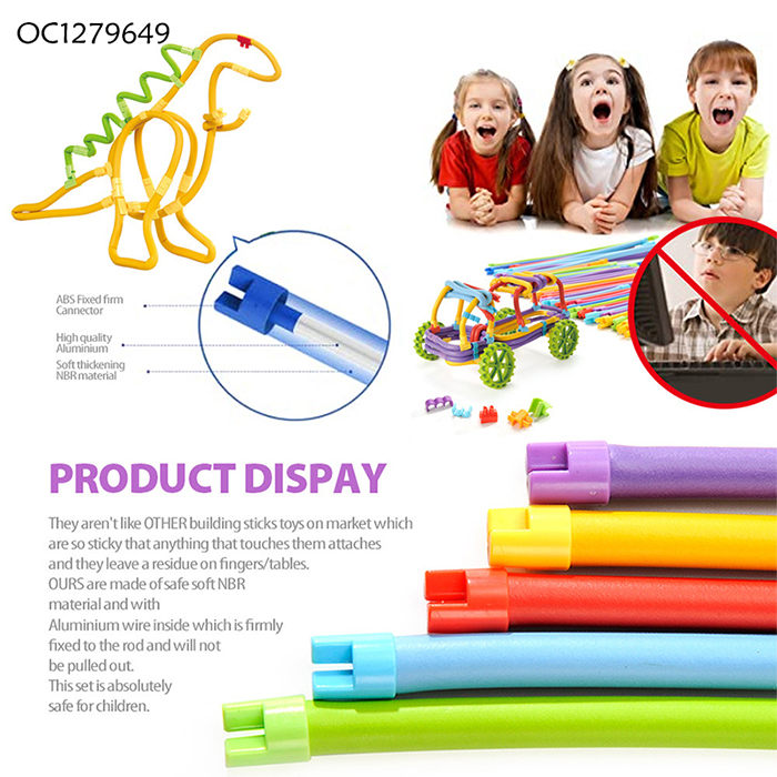OC1279649 DIY Puzzle Twisty Sticks 85 Pcs
