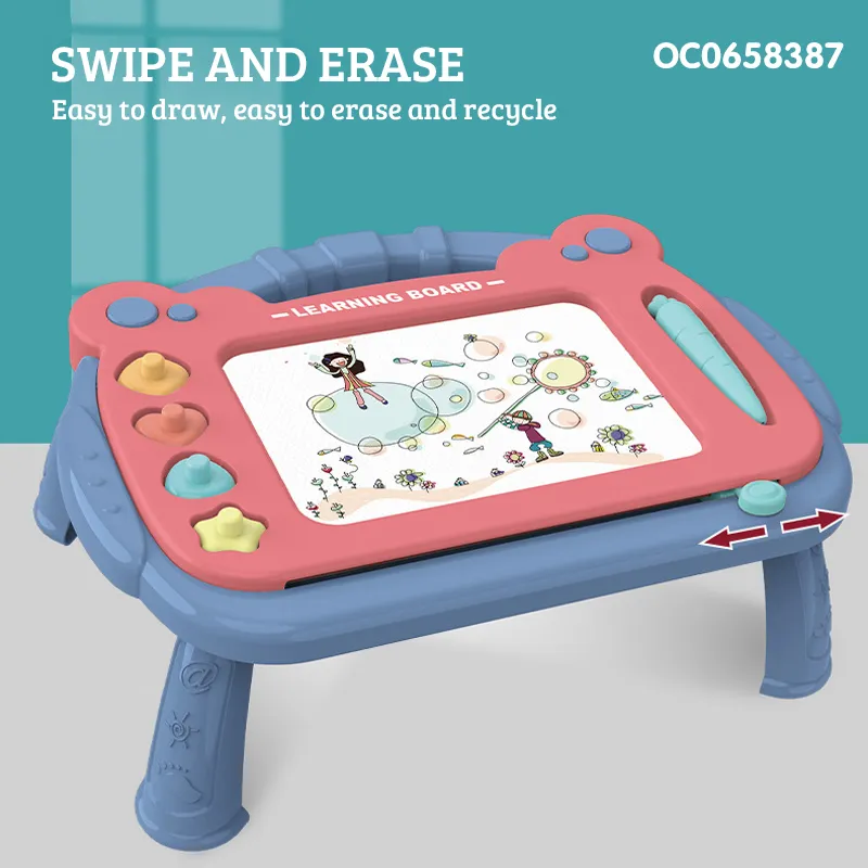 Kid Coloring Set Magnetic Writing and Drawing Board Toy with Pen Accessories