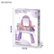 Purple Kids Home Play Set New Design Simple Modern Mirror Dressing Table Baby Girls with Multi Beauty Accessories