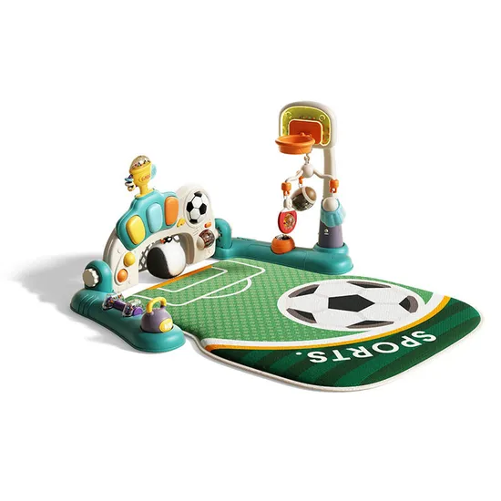 Hot Selling New Born Wholesale Play Soccer Training Gym Activity Mat Sensory Mat