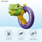 Summer Game Outdoor Beach Play Dinosaur Wrist Gun Plastic Gift Automatic Large Capacity Electronic Water Guns for Children