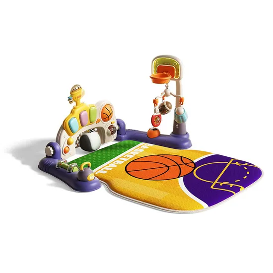 Soft Play Gym Mat Baby Pedal Piano Toys Musical Pedal Piano Toys Wholesale Baby Play Mat