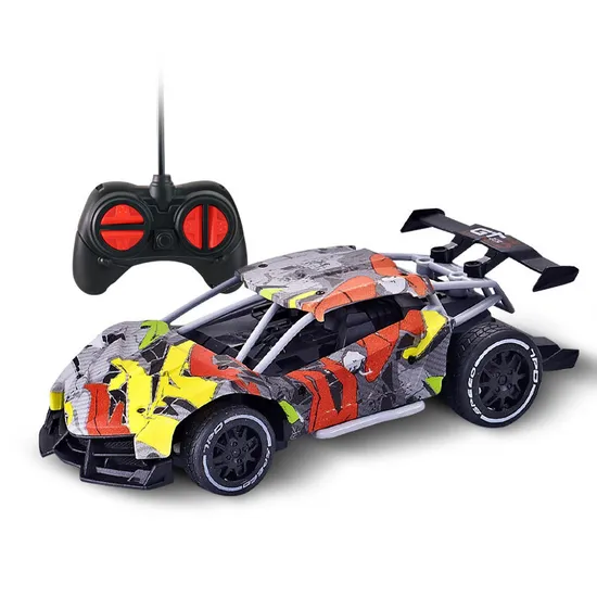 Kids Racing Game Remote Control Mini RC Stunt and 1: 24 Drift Car Toys