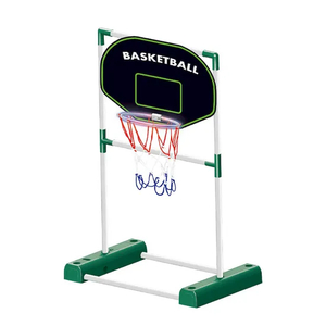 Kids Outdoor Glow Light-up Mobile Basketball Hoop for Nighttime Sports