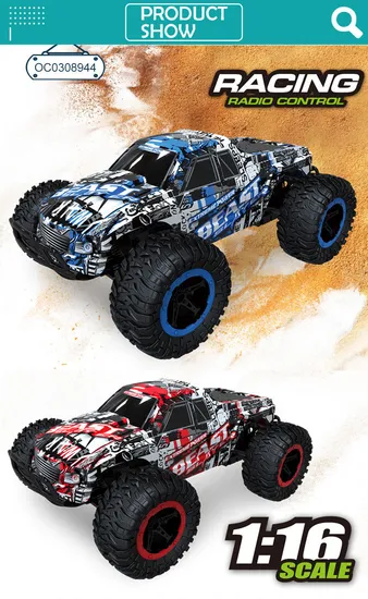 1: 16 Scale Remote Control Toy Competitive Climbing Cross-Country Race Car