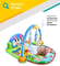 High Quality Pedal Piano Crawling Carpet Mat Newborn Baby Musical Activity Play Mat with Plush Toy