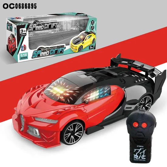 Electric RC 1: 18 Scale Model Toy Car Remote Control Drift Racing Cars for Kids